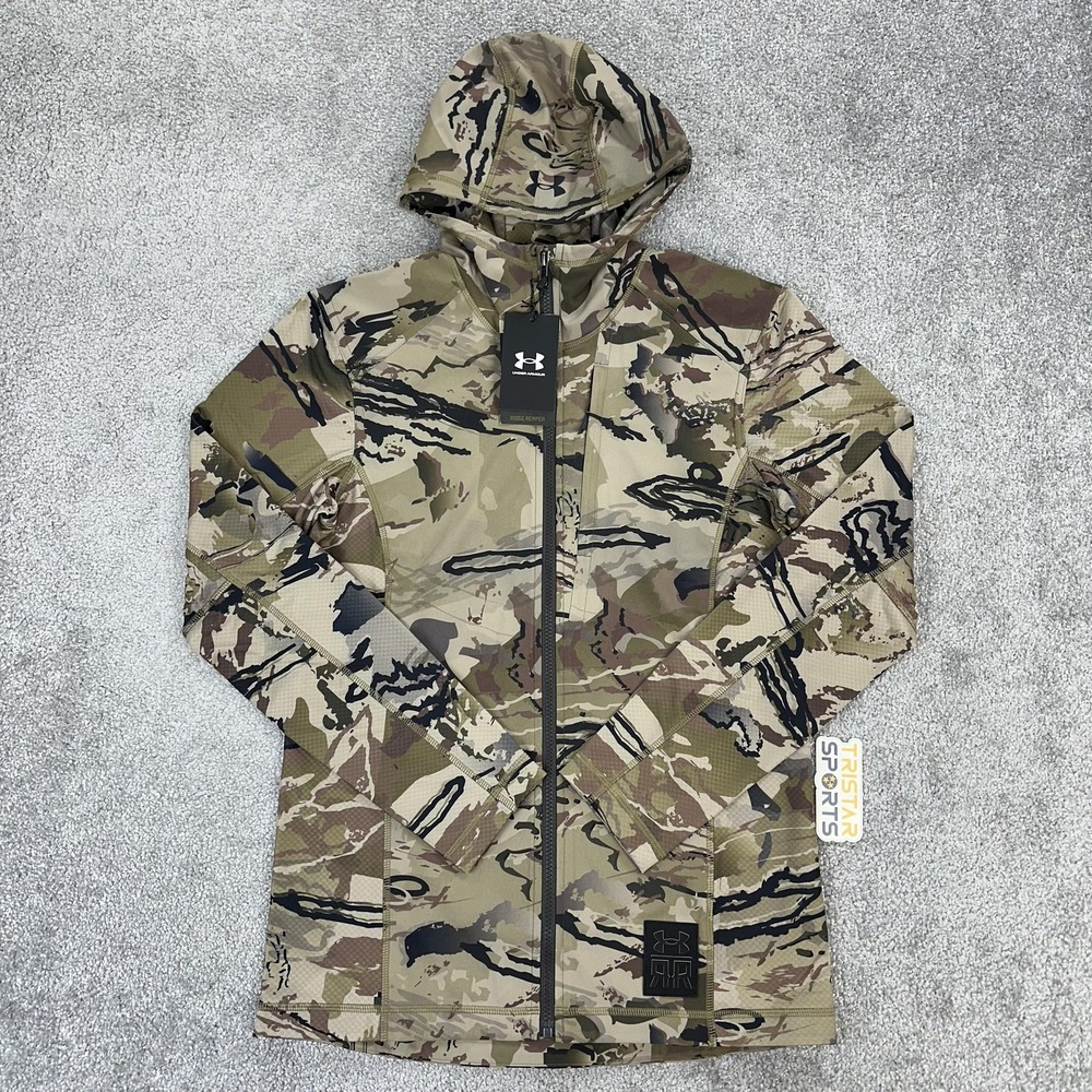 Under Armour Jacket Mens Small Barren Camo Ridge Reaper RR Base Hybrid ColdGear